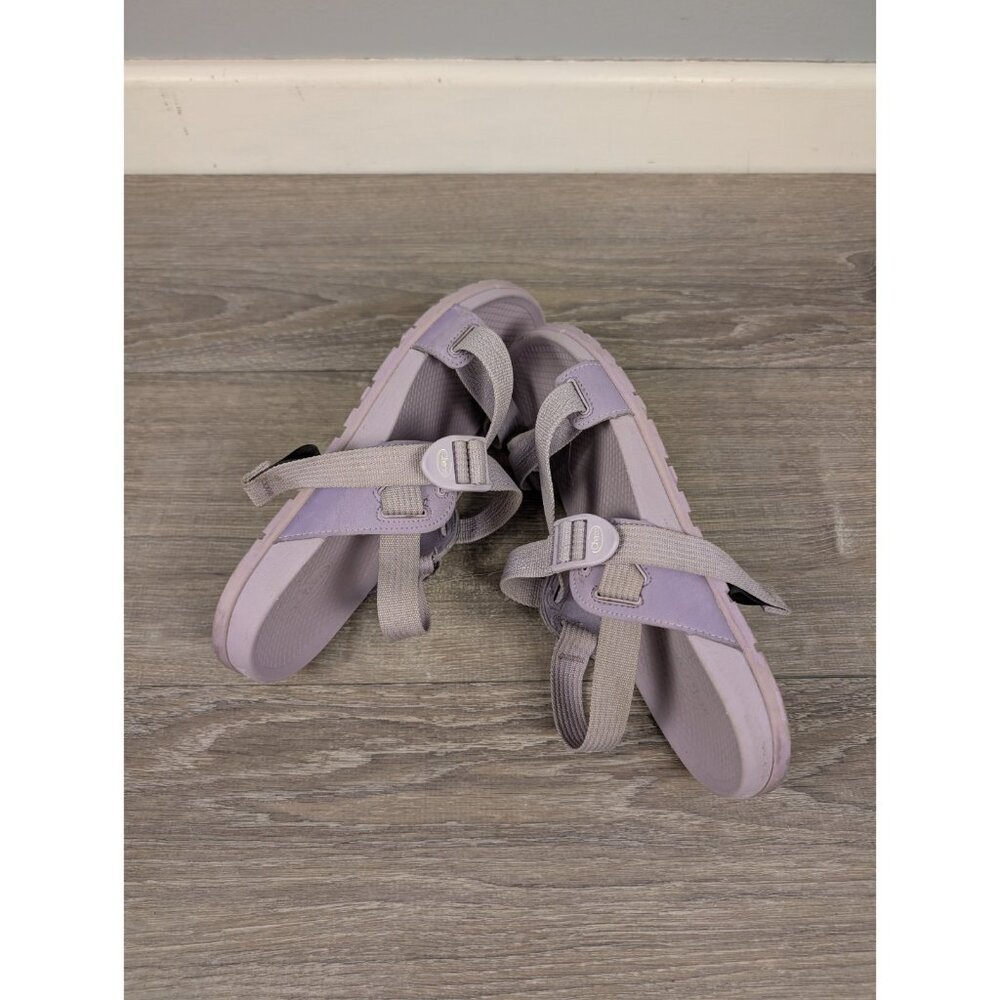 Chaco Lowdown Sandals Women 10 Purple Camping Water Hiking Beach Walk Adjustable - Picture 5 of 16